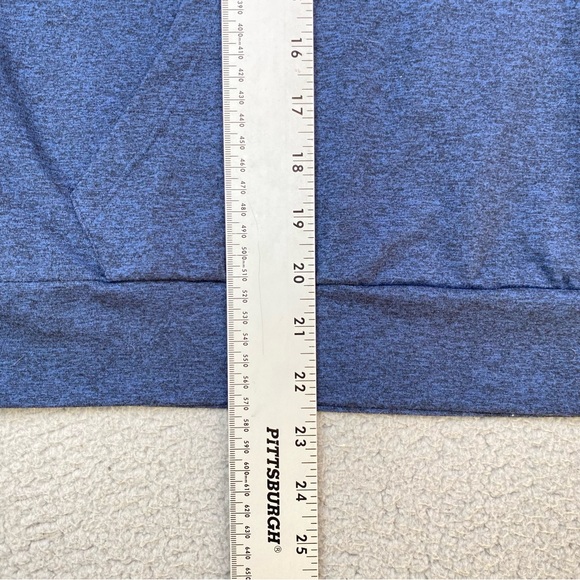 Quince Women’s Size S Blue Flowknit Pullover Stretch Hoodie Sweatshirt Small EUC - Picture 5 of 8